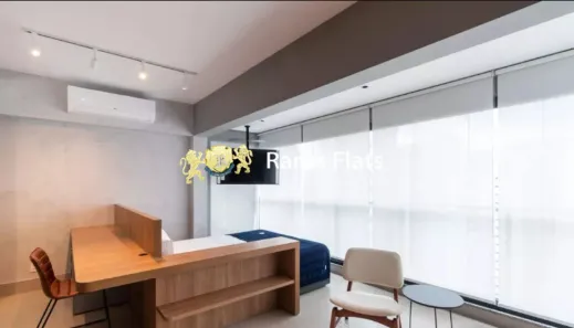 Flat com 1 Quarto para alugar, 40m² no Itaim Bibi, São Paulo