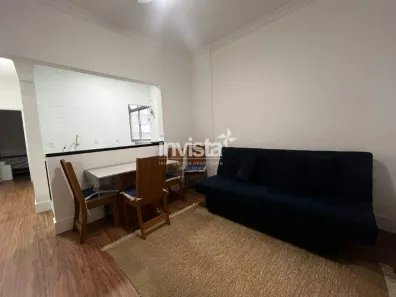 Apartamento com 1 Quarto para alugar, 55m² no Boqueirão, Santos
