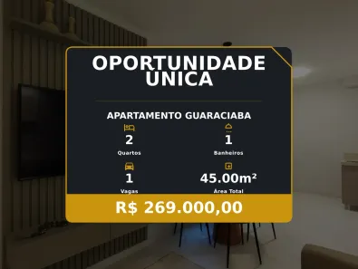 Apartamento com 2 Quartos à venda, 45m² no Guaraciaba, Serra