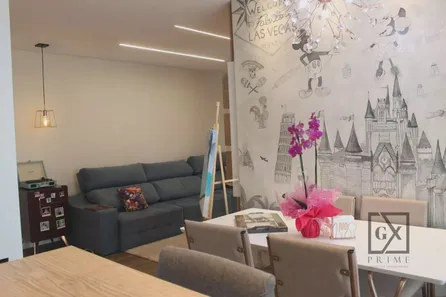 Apartamento com 3 Quartos à venda, 97m² no Vila Scarpelli, Santo André