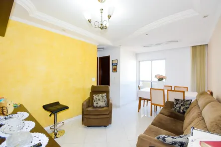 Apartamento com 2 Quartos para alugar, 59m² no Vila Paulista, Guarulhos