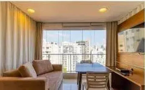 Flat com 1 Quarto para venda ou aluguel, 40m² no Consolação, São Paulo