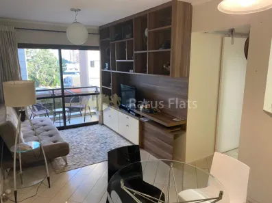 Flat com 1 Quarto para alugar, 45m² no Itaim Bibi, São Paulo