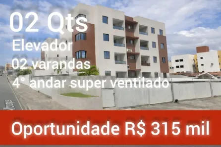 Apartamento com 2 Quartos à venda, 65m² no Bancários, João Pessoa