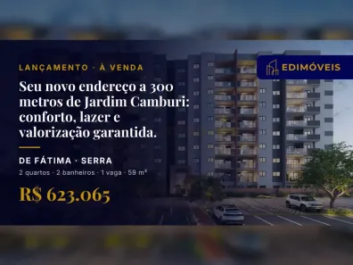 Apartamento com 2 Quartos à venda, 59m² no de Fátima, Serra