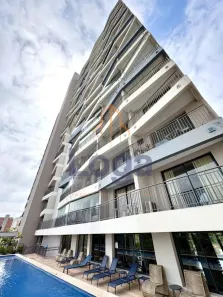 Apartamento com 1 Quarto para alugar, 34m² no Santo Amaro, São Paulo