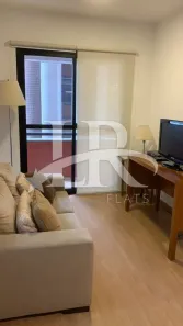 Flat com 2 Quartos para alugar, 55m² no Cidade Monções, São Paulo