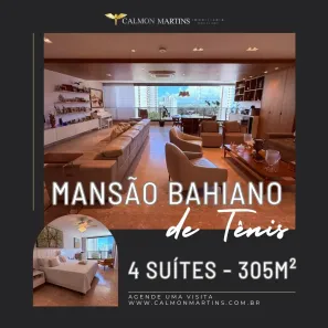 Apartamento com 4 Quartos à venda, 305m² no Graça, Salvador