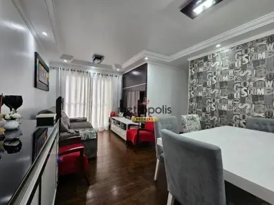 Apartamento com 3 Quartos à venda, 67m² no Novo Homero Thon, Santo André