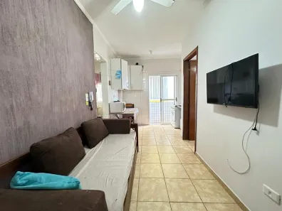 Apartamento com 1 Quarto à venda, 29m² no Solemar, Praia Grande