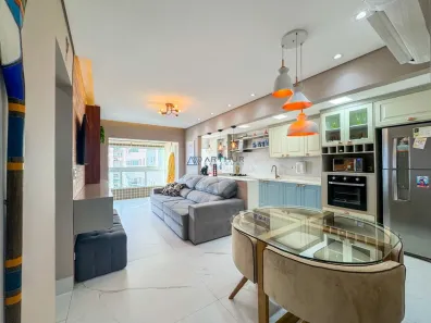 Apartamento com 2 Quartos à venda, 74m² no Canto do Forte, Praia Grande
