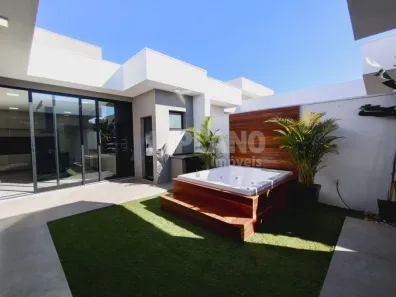 Casa de Condomínio com 3 Quartos para alugar, 165m² no Loteamento Santa Maria do Leme, São Carlos