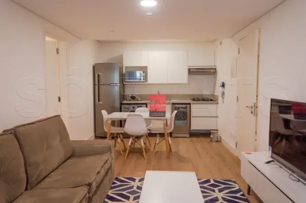 Flat com 1 Quarto para alugar, 51m² no Jardim Paulista, São Paulo