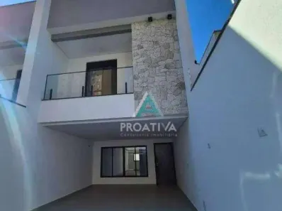 Sobrado com 3 Quartos à venda, 230m² no Jardim Bela Vista, Santo André