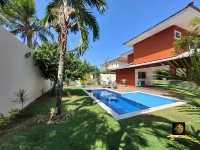 Casa de Condomínio com 4 Quartos à venda, 250m² no Alphaville (Abrantes), Camaçari