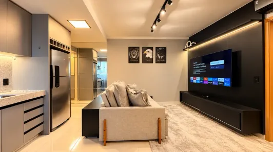 Apartamento com 1 Quarto para alugar, 43m² no Park Lozandes, Goiânia