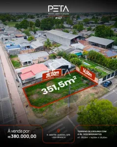 Lote/Terreno à venda, 352m² no Asa Branca, Boa Vista
