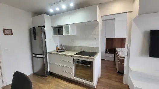 Apartamento com 1 Quarto para alugar, 43m² no Cidade Monções, São Paulo