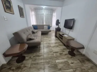 Apartamento com 1 Quarto para venda ou aluguel, 55m² no Gonzaga, Santos