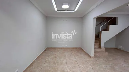 Casa com 3 Quartos para alugar, 151m² no Embaré, Santos