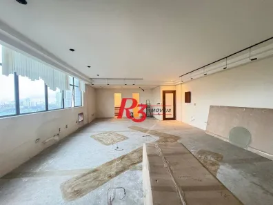 Sala Comercial à venda, 124m² no Gonzaga, Santos