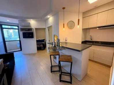 Flat com 1 Quarto para alugar, 40m² no Indianópolis, São Paulo