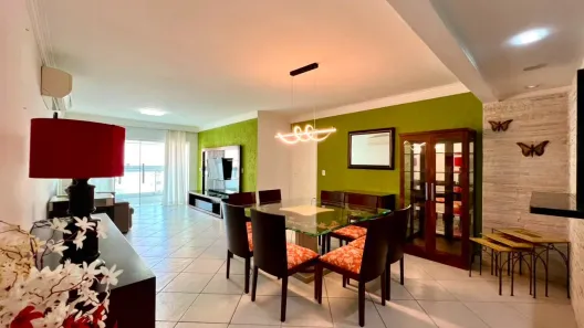 Apartamento com 3 Quartos para alugar, 145m² no Pitangueiras, Guarujá