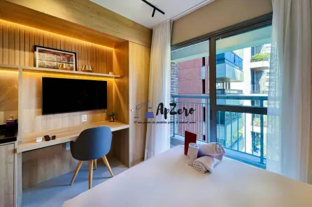 Apartamento com 1 Quarto à venda, 45m² no Indianópolis, São Paulo