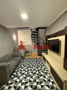 Flat com 1 Quarto para alugar, 45m² no Vila Olímpia, São Paulo
