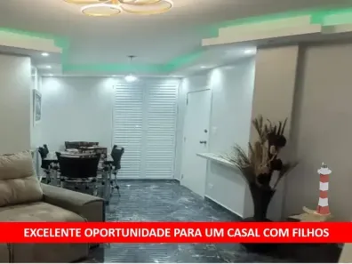 Apartamento com 1 Quarto à venda, 44m² no Centro, São Vicente