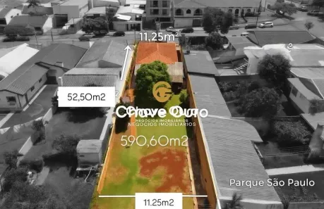 Lote/Terreno à venda, 591m² no Neva, Cascavel