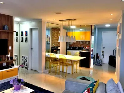 Apartamento com 1 Quarto para alugar, 70m² no Ponta do Farol, São Luís