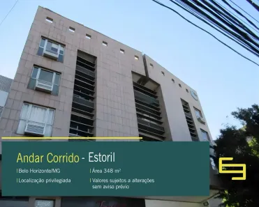 Imóvel Comercial para alugar, 348m² no Estoril, Belo Horizonte