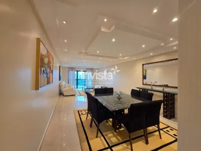 Apartamento com 4 Quartos para alugar, 220m² no Boqueirão, Santos