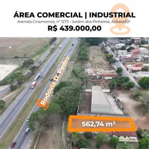 Lote/Terreno à venda, 562m² no Jardim dos Pinheiros, Atibaia