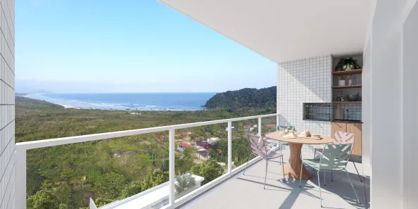Apartamento com 3 Quartos à venda, 60m² no São Lourenço, Bertioga