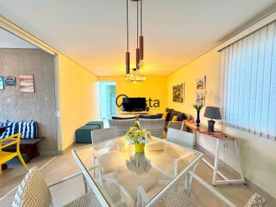 Apartamento com 3 Quartos para alugar, 110m² no Pitangueiras, Guarujá