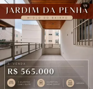 Apartamento com 3 Quartos à venda, 95m² no Jardim da Penha, Vitória