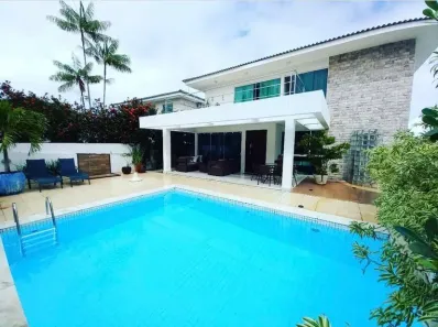 Casa de Condomínio com 4 Quartos à venda, 290m² no Alphaville (Abrantes), Camaçari