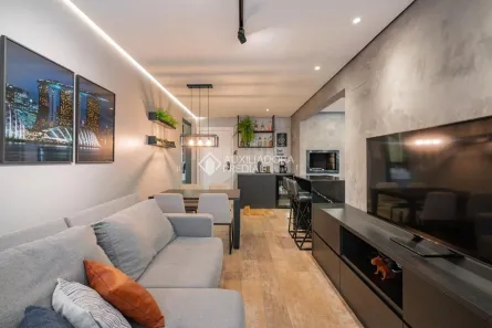 Apartamento com 1 Quarto para alugar, 53m² no Centro, Canoas
