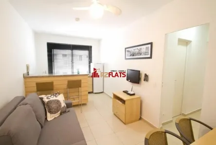 Flat com 1 Quarto para alugar, 35m² no Pinheiros, São Paulo
