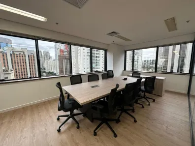 Sala Comercial para alugar, 240m² no Cidade Monções, São Paulo