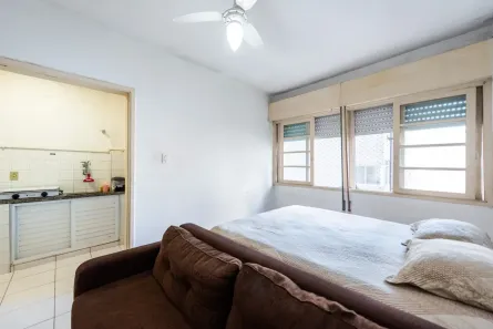 Kitnet com 1 Quarto para alugar, 31m² no Boqueirão, Santos