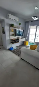 Apartamento com 2 Quartos para alugar, 79m² no Gonzaga, Santos