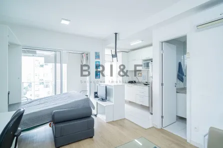 Apartamento com 1 Quarto à venda, 35m² no Cidade Monções, São Paulo