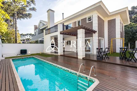 Casa de Condomínio com 4 Quartos à venda, 277m² no Santa Felicidade, Curitiba