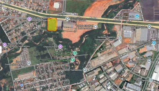 Lote/Terreno à venda, 18362m² no Polo Empresarial Goiás - Etapa V, Aparecida de Goiânia