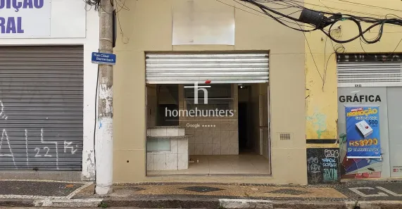 Ponto Comercial à venda, 34m² no Centro, Campinas