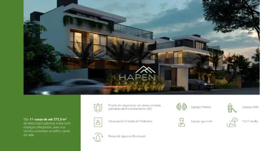 Casa de Condomínio com 3 Quartos à venda, 240m² no Boa Vista, Curitiba