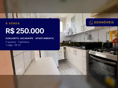 Apartamento com 2 Quartos à venda, 55m² no Conjunto Jacaraípe, Serra